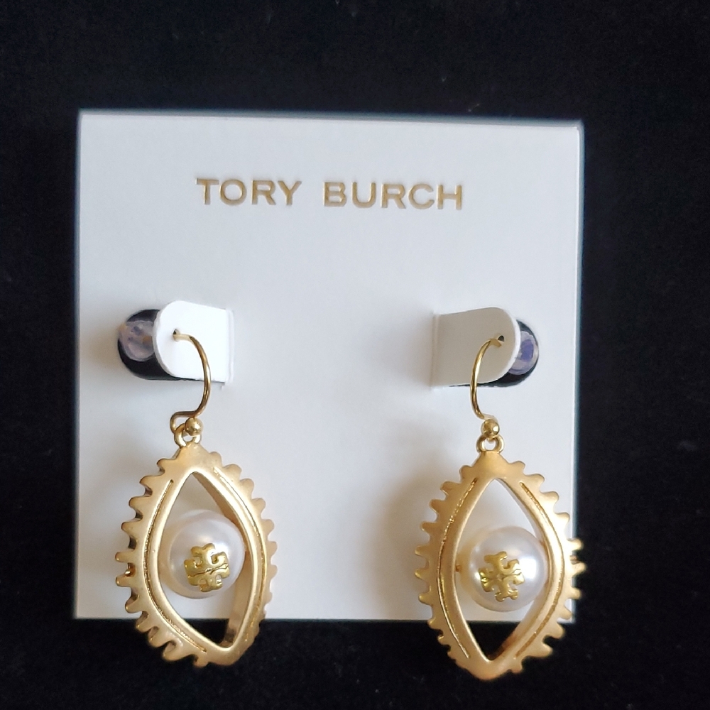 Tory Burch Evil Eye Drop Earrings